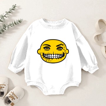 Discover Monster lemon design Baby Romper Sweatshirts
