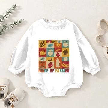 Discover Made by Farmer Baby Romper Sweatshirts