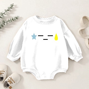 Discover Hisoka Text Face Baby Romper Sweatshirts