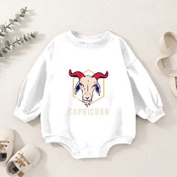 Discover Capricorn Baby Romper Sweatshirts