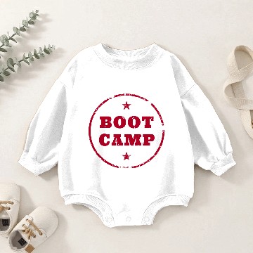 Discover Bootcamp training camp basic training US military Baby Romper Sweatshirts