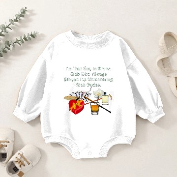 Discover Typecast Playboy Dude--Improved Version Baby Romper Sweatshirts