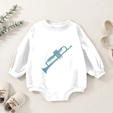 Discover trumpet Baby Romper Sweatshirts