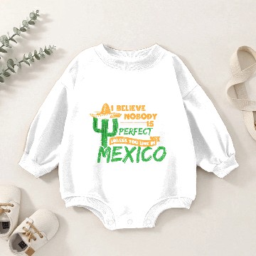 Discover Mexico mexican gift Baby Romper Sweatshirts