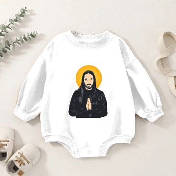 Discover Steve aoki DJ Holy Baby Romper Sweatshirts