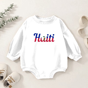 Discover Haiti Baby Romper Sweatshirts