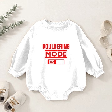 Discover Bouldering mode on Baby Romper Sweatshirts