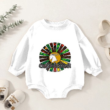 Discover Capricorn Rasta Sunrays Baby Romper Sweatshirts