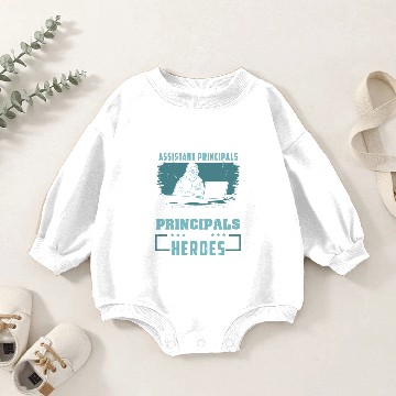Discover Assistant Principal Baby Romper Sweatshirts