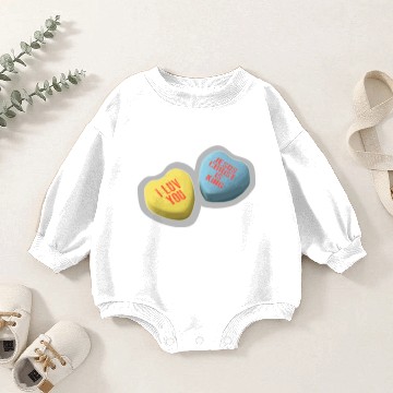 Discover Sweethearts Baby Romper Sweatshirts