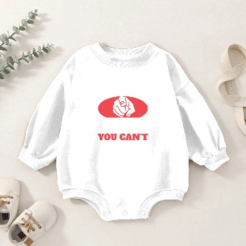 Discover Professor : you cant resist us! Baby Romper Sweatshirts