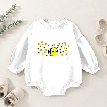 Discover Gravity never heard of it bumblebee Baby Romper Sweatshirts