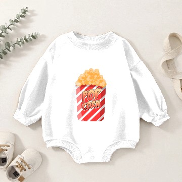 Discover Popcorn costume Baby Romper Sweatshirts