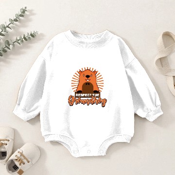 Discover Groundhog Day Baby Romper Sweatshirts