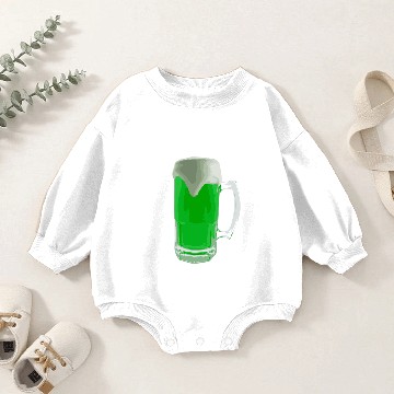 Discover Green Beer Baby Romper Sweatshirts
