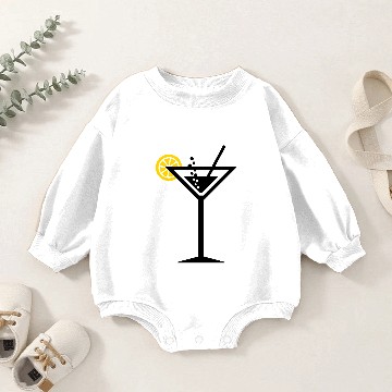 Discover Cocktail Baby Romper Sweatshirts