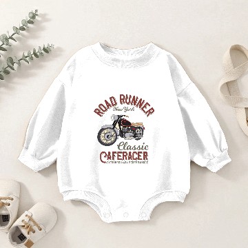 Discover Road Runner Baby Romper Sweatshirts