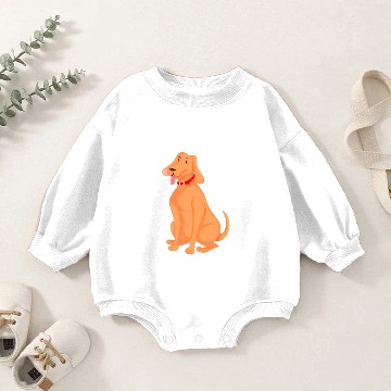 Discover A Big Dog Baby Romper Sweatshirts