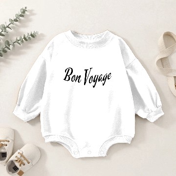 Discover Bon voyage Baby Romper Sweatshirts