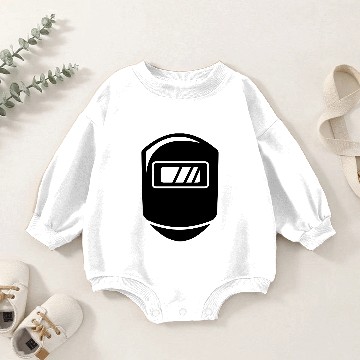 Discover welder operator welding mask goggles handyman gift Baby Romper Sweatshirts