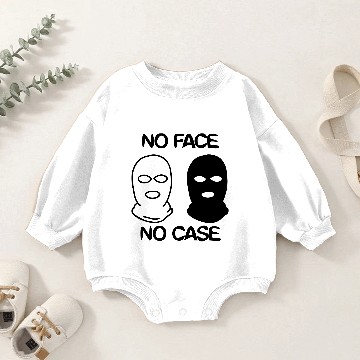 Discover no face no case Baby Romper Sweatshirts