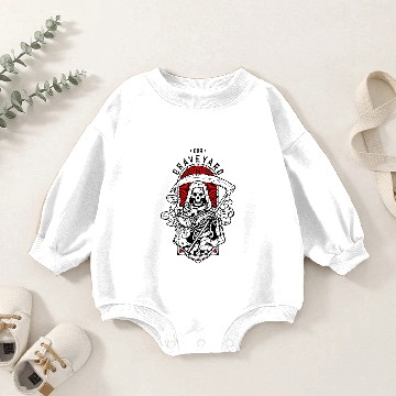 Discover Death Ripper White Our Graveyard Baby Romper Sweatshirts