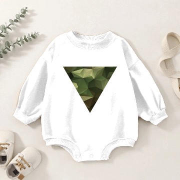 Discover Camouflage pattern motif triangle Baby Romper Sweatshirts
