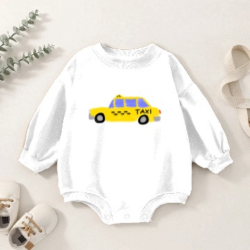Discover Taxi Baby Romper Sweatshirts