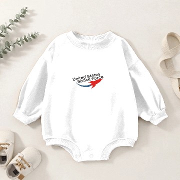 Discover space force Baby Romper Sweatshirts