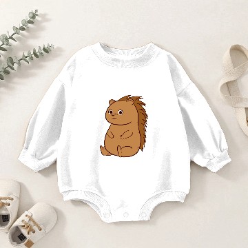 Discover Hedgehog Baby Romper Sweatshirts