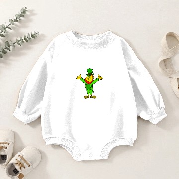 Discover Slainte - Funny Irish St Patricks Day Baby Romper Sweatshirts