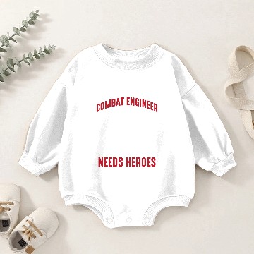 Discover Combat Engineer Hero Army Engineering Infantry Baby Romper Sweatshirts