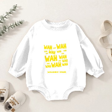 Discover Waluigi Voice wah Baby Romper Sweatshirts