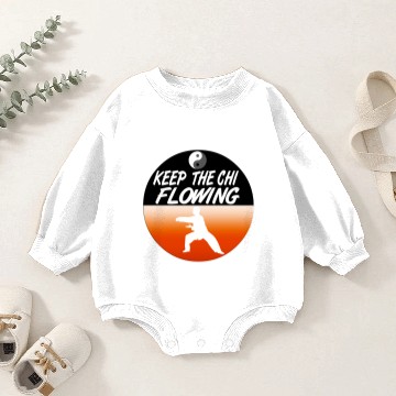 Discover Tai Chi Baby Romper Sweatshirts