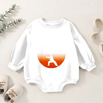 Discover Tai Chi Baby Romper Sweatshirts