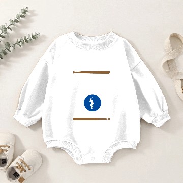 Discover Baseball is life Baby Romper Sweatshirts