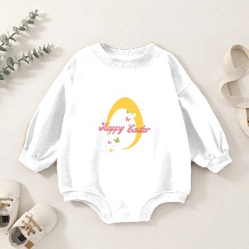 Discover Happy Easter Egg Baby Romper Sweatshirts