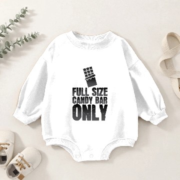 Discover Candy Bar Baby Romper Sweatshirts