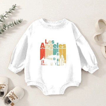 Discover Los Angeles CA Baby Romper Sweatshirts