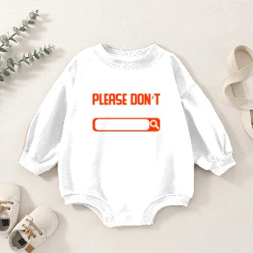 Discover PLEASE DON T CONFUSED YOUR GOOGLE SEARCH Baby Romper Sweatshirts