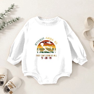 Discover Alien Storm Area 51 they Baby Romper Sweatshirts