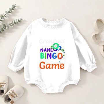 Discover Bingo Grandma Baby Romper Sweatshirts