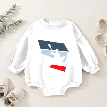 Discover rowing canoe paddling Baby Romper Sweatshirts