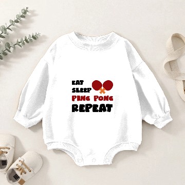 Discover Ping Pong Player Baby Romper Sweatshirts