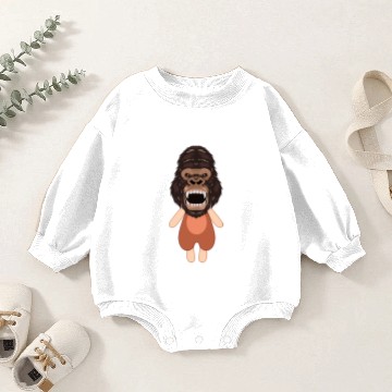 Discover KING KONG Baby Romper Sweatshirts