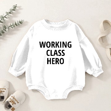 Discover WORKING CLASS HERO Baby Romper Sweatshirts