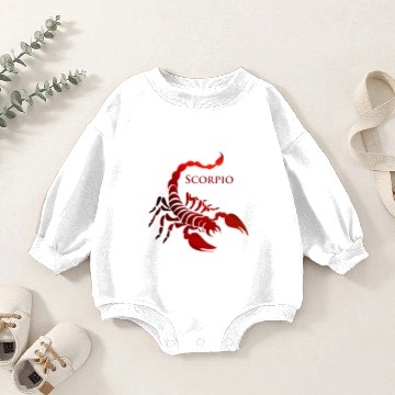 Discover Scorpio Baby Romper Sweatshirts