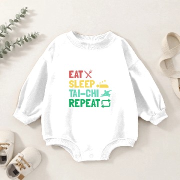 Discover Tai Chi T'ai Chi Ch'uan Funny Gift Baby Romper Sweatshirts