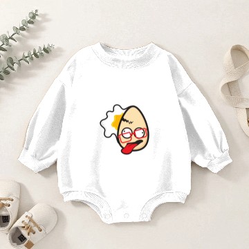 Discover Broken Easter Egg Baby Romper Sweatshirts