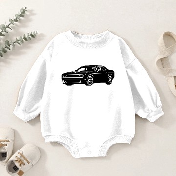 Discover Challenger SRT Hellcat Baby Romper Sweatshirts